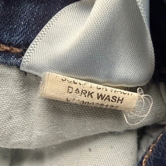 Banana Republic Sculpt Skinny Stretchy Jeans Blue Dark Wash Womens 32/14 Denim - Picture 9 of 12